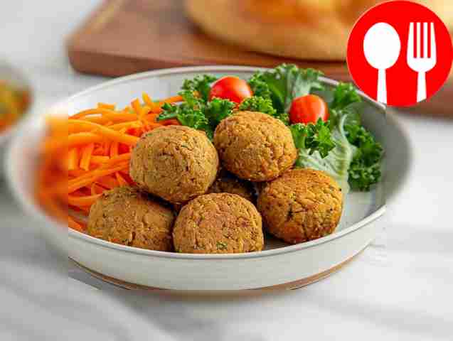 Сытный и полезный фалафель в духовке