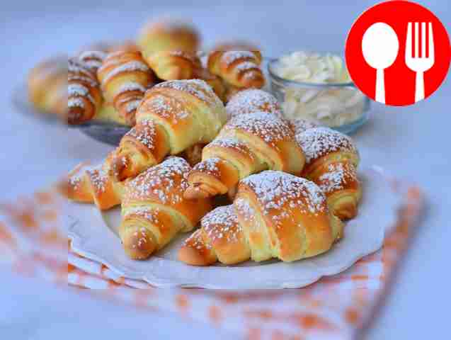 Творожные рогалики