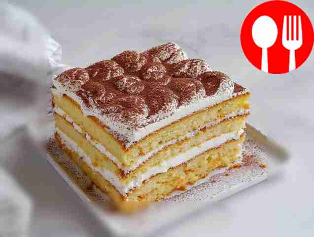 Аппетитный торт тирамису с легким творожным кремом
