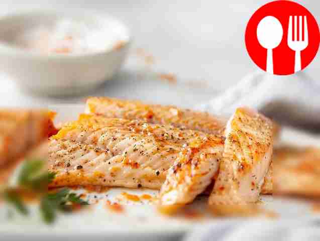 Ароматная щука на мангале