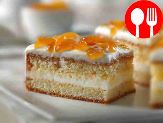 Ароматный манник с заварным кремом