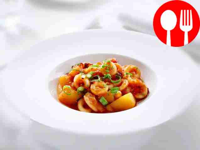 Жаркое с осьминогом в мультиварке