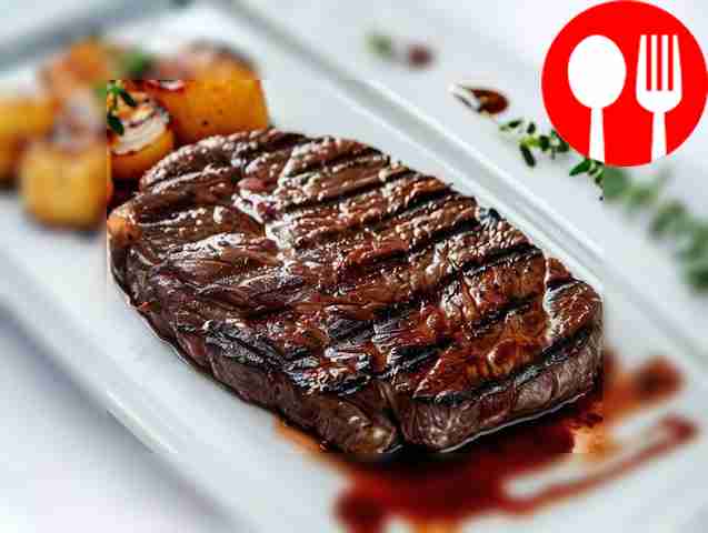 Сочная лосятина на гриле