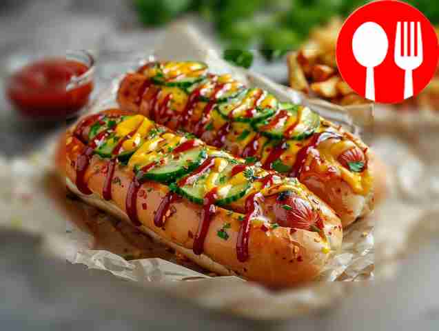 Запеченные хот-доги в фольге