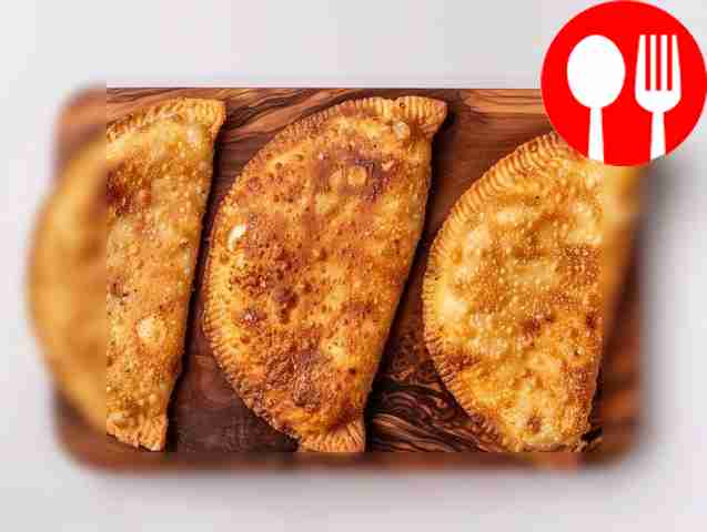 Классические чебуреки с гречкой