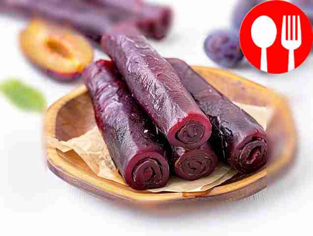 Сочная сливовая пастила