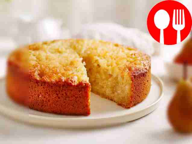 Ароматный манник с грушей