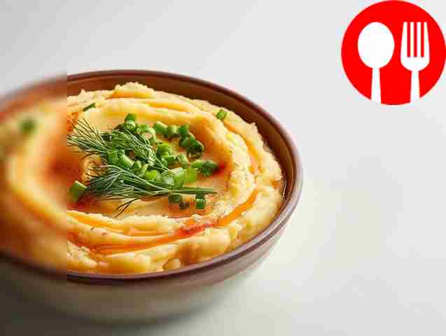 Воздушное картофельное пюре с репой