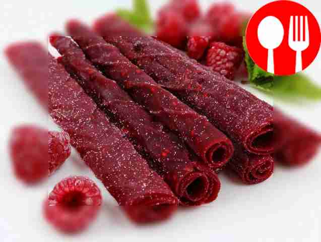 Натуральная пастила из ягод малины своими руками