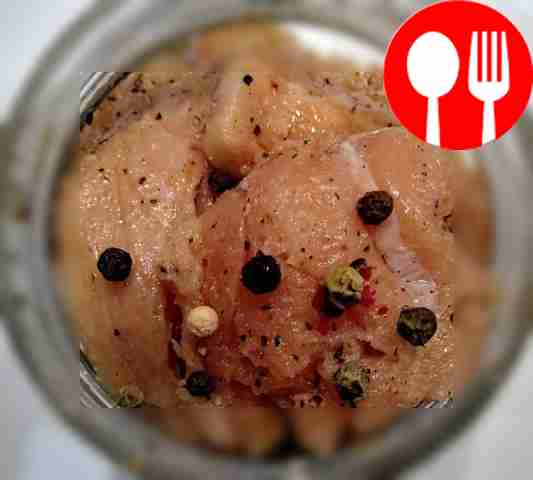 Эффектная маринованная кета