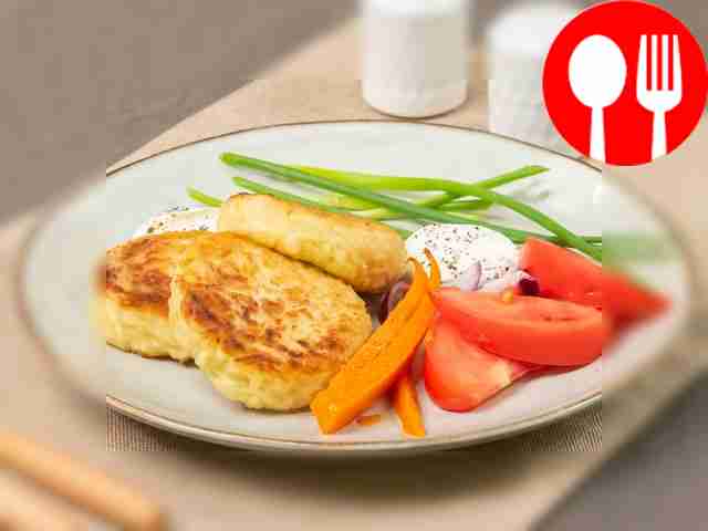 Биточки с кабачком