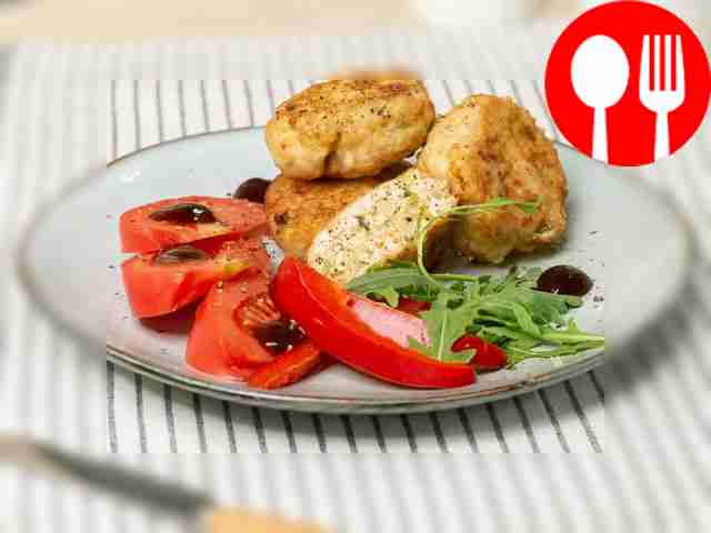 Биточки с куриным филе