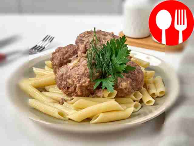 Биточки на пару