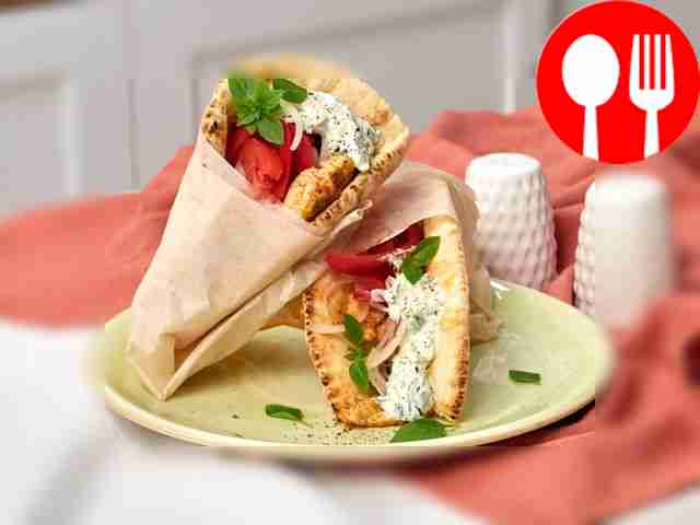 Гирос с курицей