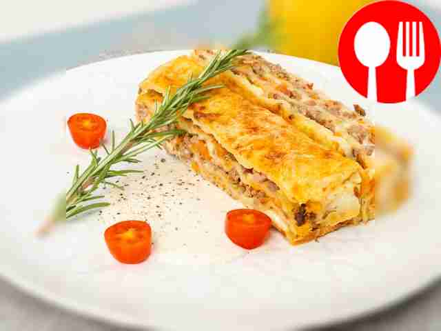 Лазанья в противне