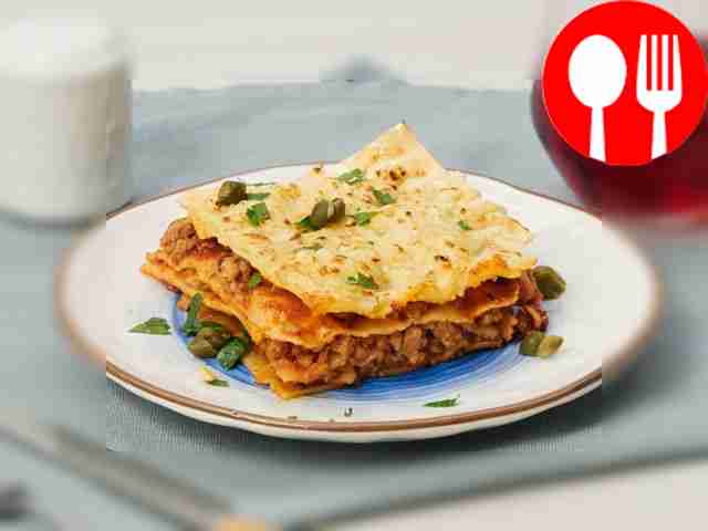 Лазанья с индейкой