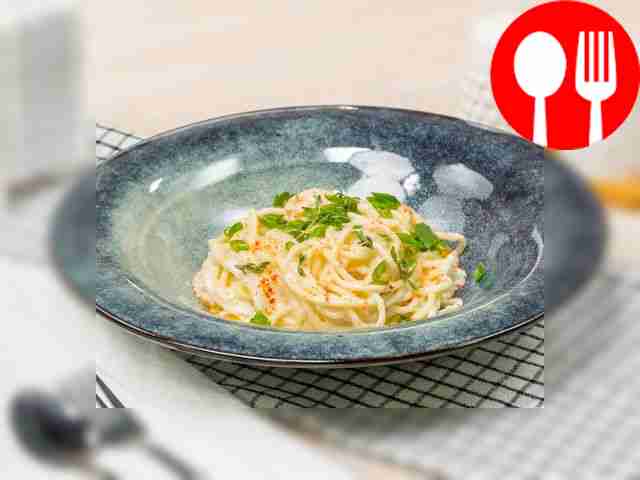 Спагетти с молоком