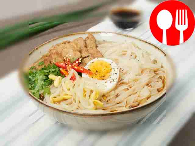 Рамен с соевым соусом