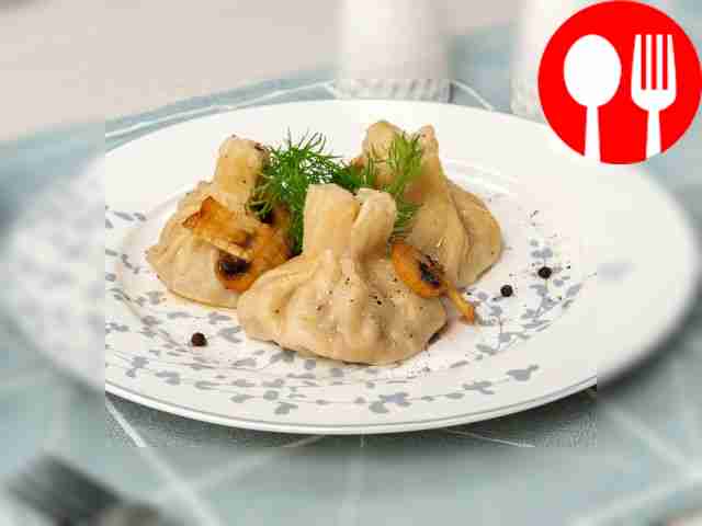 Хинкали с грибной начинкой