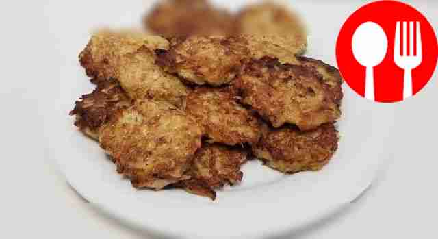 Аппетитные драники с сыром и чесноком