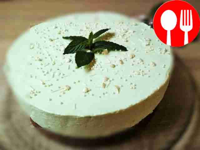 Воздушное мятное суфле