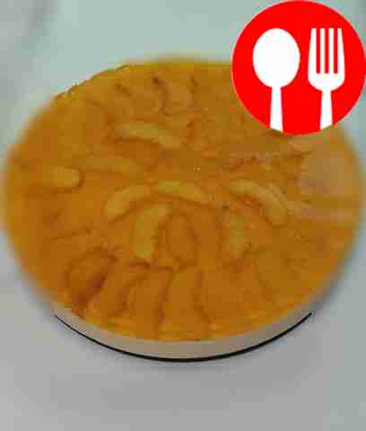 Персиковый торт-суфле