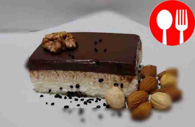 Ванильная панна-котта с шоколадом