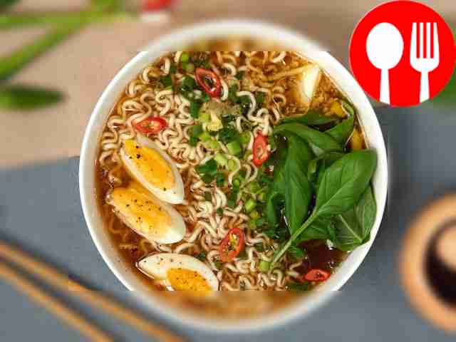 Рамен в микроволновке