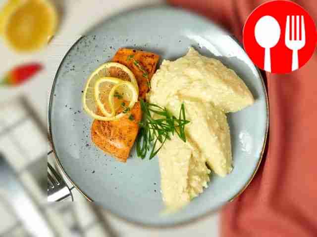 Картофельное пюре с творогом