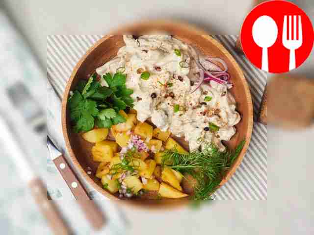 ПП бефстроганов из телятины