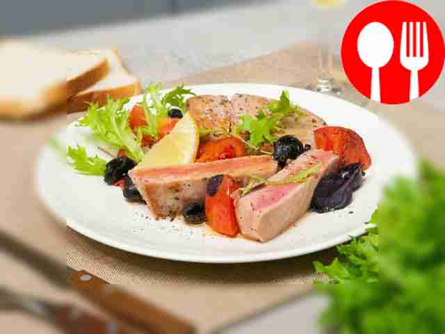 Тунец на гриле от Джейми Оливера