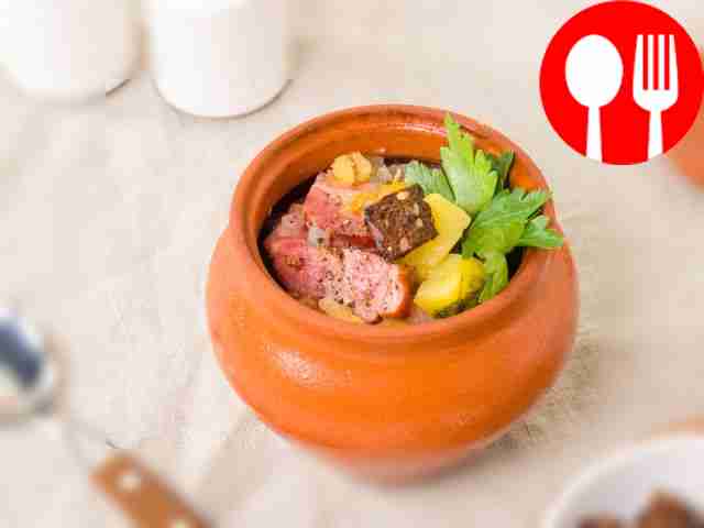 Гороховый суп в духовке