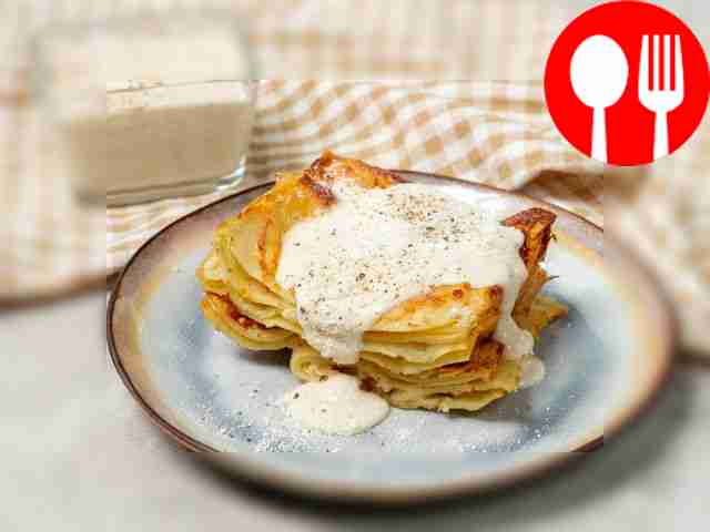 Белый соус для лазаньи