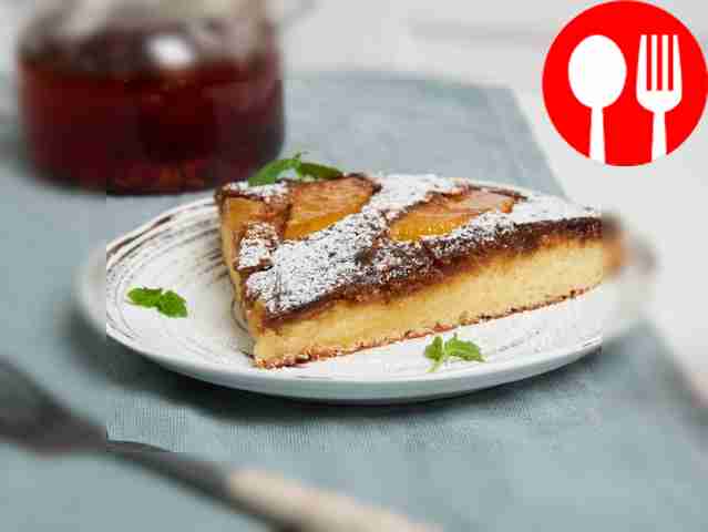 Манговый пирог