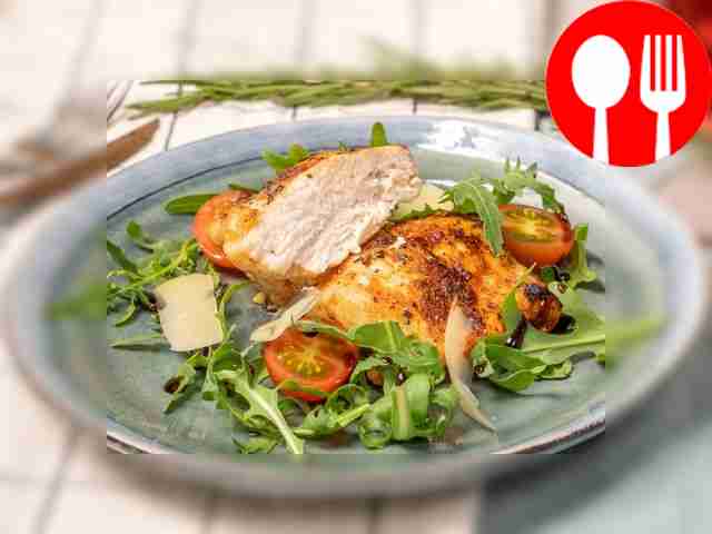 Пряные стейки из индейки на гриле