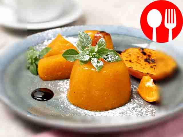 Мандариновое желе с мякотью