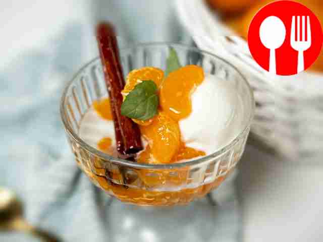 Новогодние мандарины в пряном сиропе