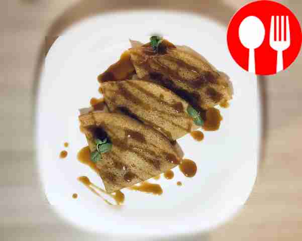 Блинчики на кефире и кипятке