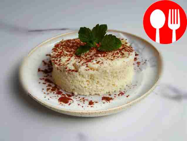 Воздушное творожно-яблочное суфле