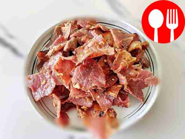 Острые мясные чипсы