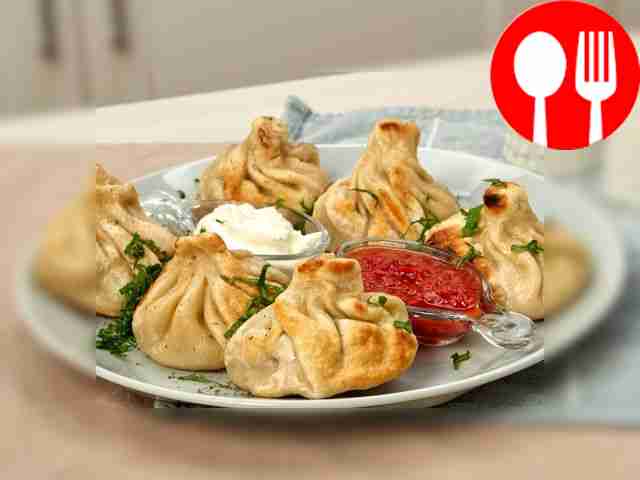 Жареные хинкали