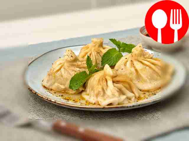 Хинкали в микроволновке