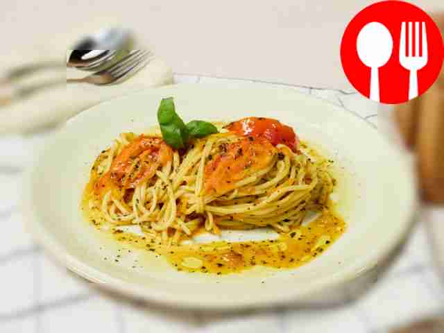 Спагетти с морковью