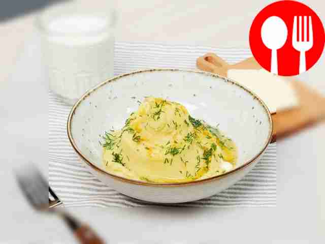 Картофельное пюре в микроволновке