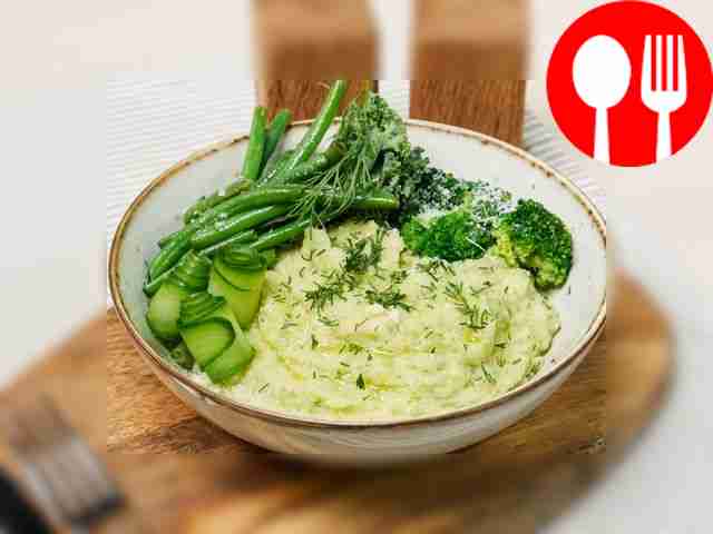 Картофельное пюре с яйцами