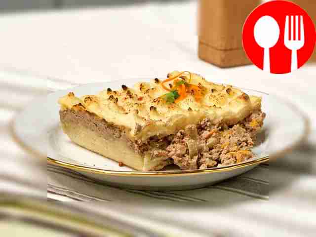 Запеченное картофельное пюре