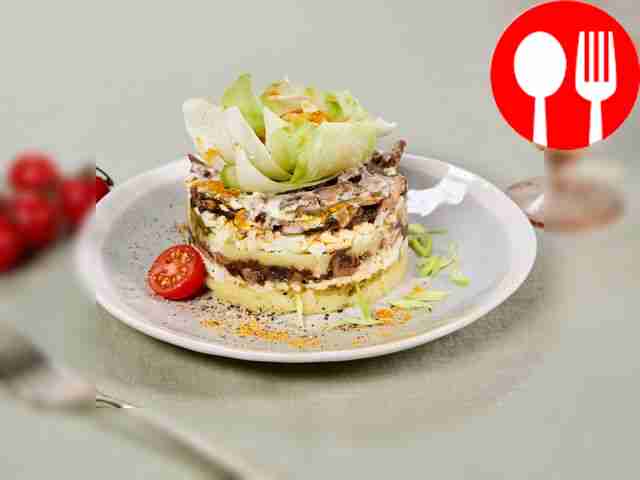 Необычный салат с редькой