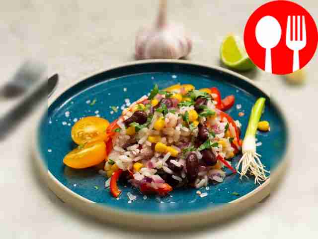 Рис по-мексикански с фасолью