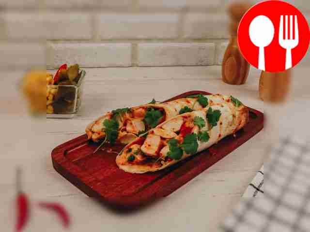 Буррито с куриным филе