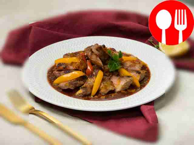 Свиной стейк